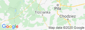 Trzcianka map